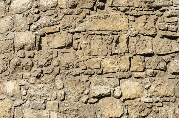 Brun grov stenmur bakgrund — Stockfoto