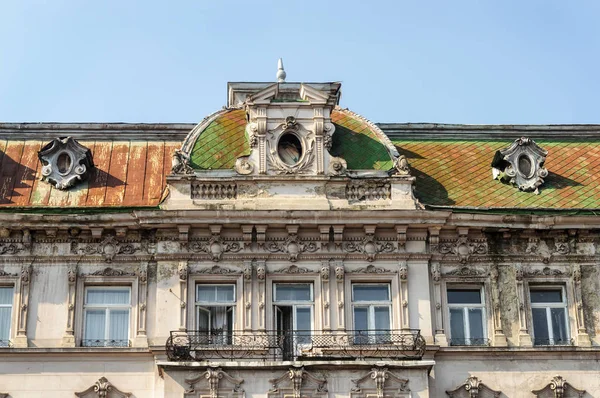 Fragment de bâtiment ancien à Lviv — Photo