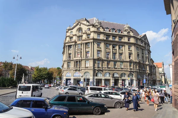 Соборная площадь Львова — стоковое фото