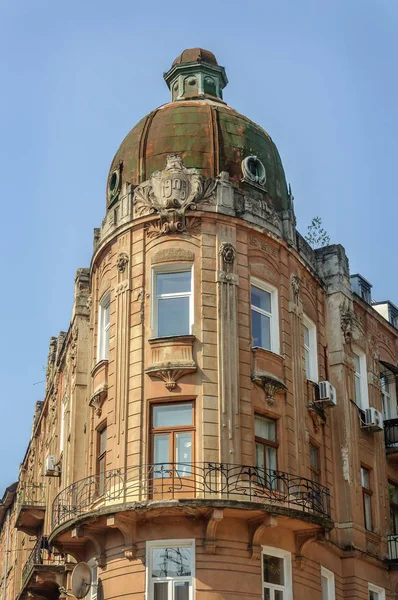 Esquina del antiguo edificio en Lviv — Foto de Stock