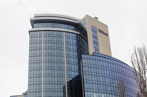 Отель Hilton в Киеве — стоковое фото
