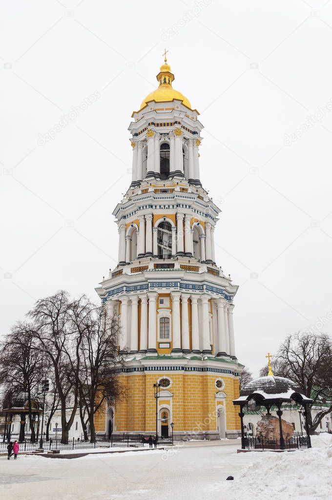 The Great Lavra Bell Tower in Kiev