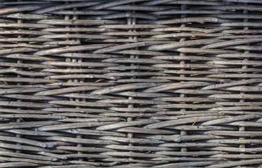 Eski wattle çit arka plan