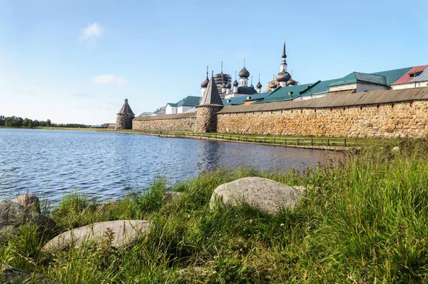 Klooster van de Solovetski (Spaso-Preobrazjenski), Rusland — Stockfoto