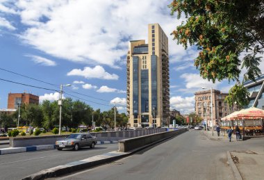 Erivan'da merkezi Street