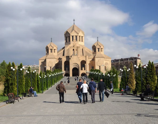 St Грегорі Lusavurich собор в Єревані — стокове фото