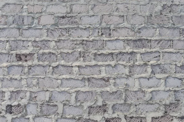 新しい灰色のレンガの壁のテクスチャ — ストック写真