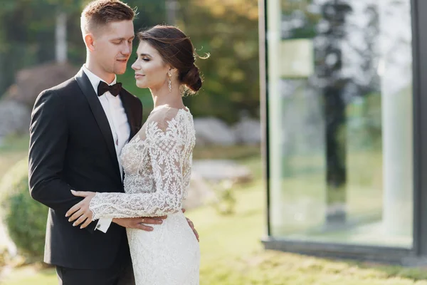 Casamento Amoroso Hotel Numa Lua Mel Conceito Lua Mel Relações — Fotografia de Stock