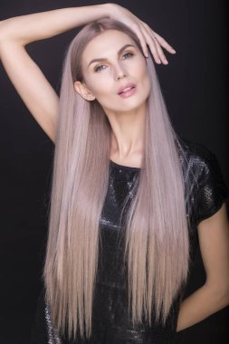 Güzellik Portresi. saç modeli.