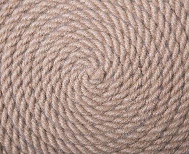 Spiral bükülmüş ip