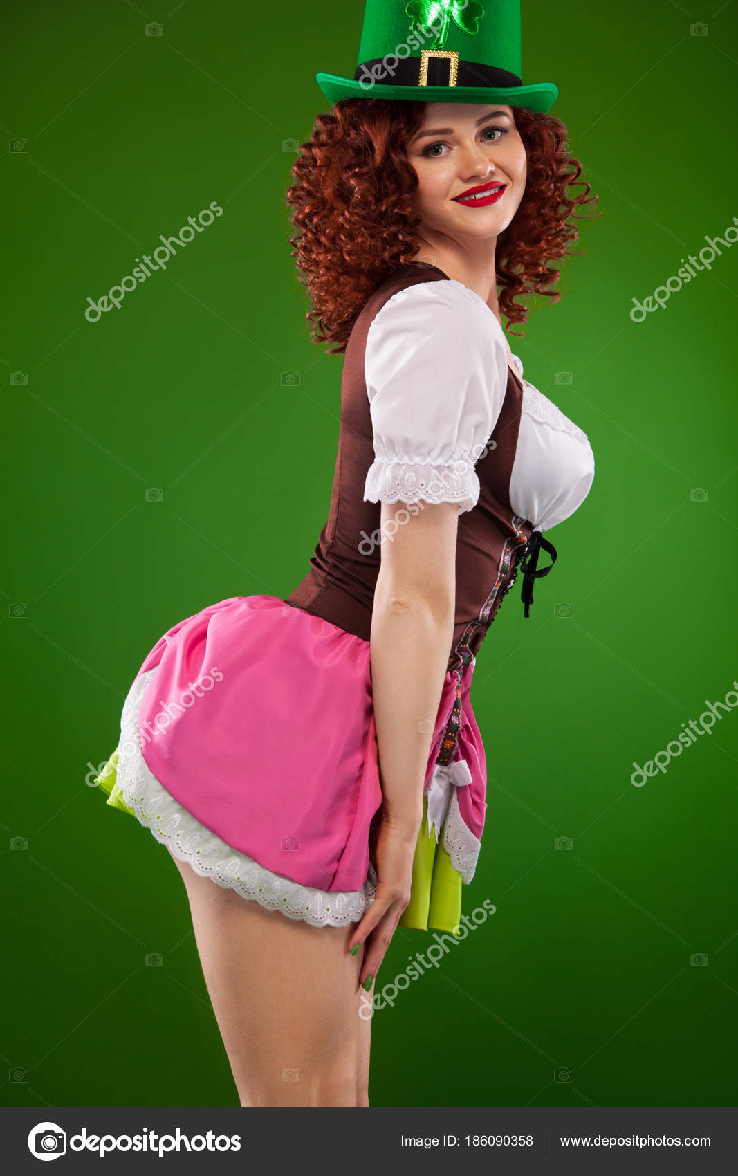porn st patrick day redhead