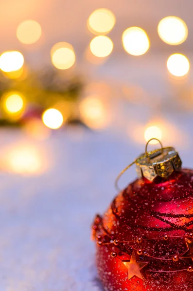 Abeto de Navidad con luces —  Fotos de Stock