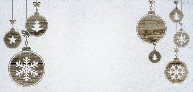 Yeni yıl arka plan üzerinde kar