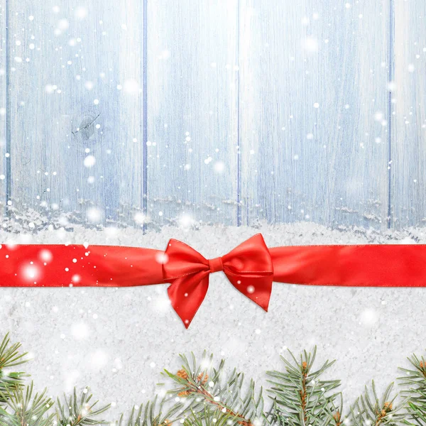 Snöiga glittrande jul eller nyår bakgrund — Stockfoto
