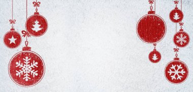 Yeni yıl arka plan üzerinde kar