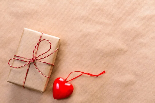 Handmade gift box — Stock Photo, Image