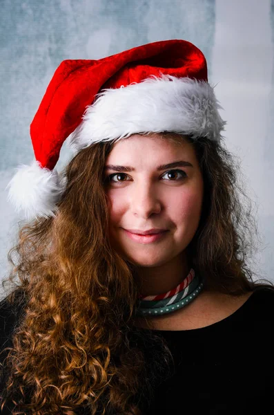 Gelukkig Kerstmis vrouw — Stockfoto