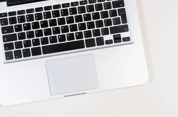 Modern laptop computer, top view — Stock Photo, Image