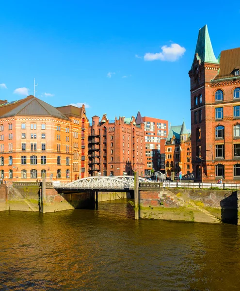 Görünüm Hamburg, Almanya — Stok fotoğraf