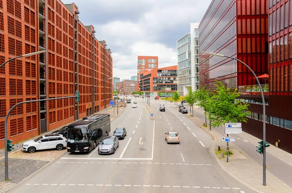 Blick auf Hamburg, Deutschland — Stockfoto