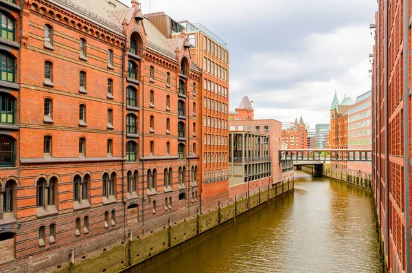 Görünüm Hamburg, Almanya — Stok fotoğraf