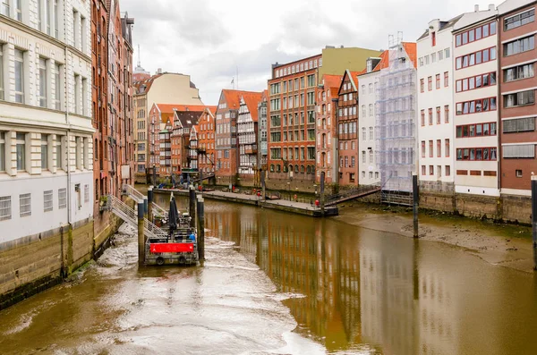 Görünüm Hamburg, Almanya — Stok fotoğraf