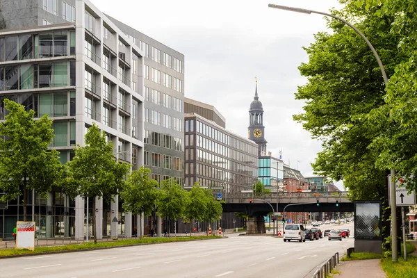 Vista de Hamburgo, Alemania — Foto de Stock