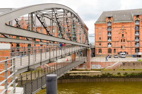 Görünüm Hamburg, Almanya — Stok fotoğraf