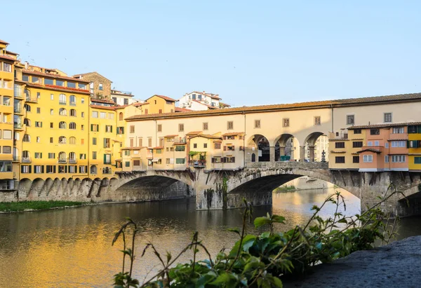 Ponte Vecchio Firenze estate — Stock fotografie