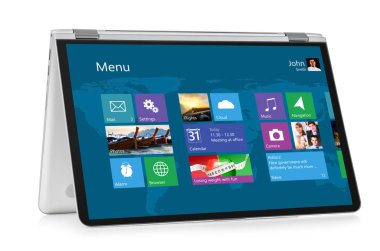 Convertible dizüstü bilgisayar işletim sistemi ile