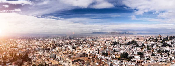 Γρανάδα δείτε Ανδαλουσία, Ισπανία — Φωτογραφία Αρχείου