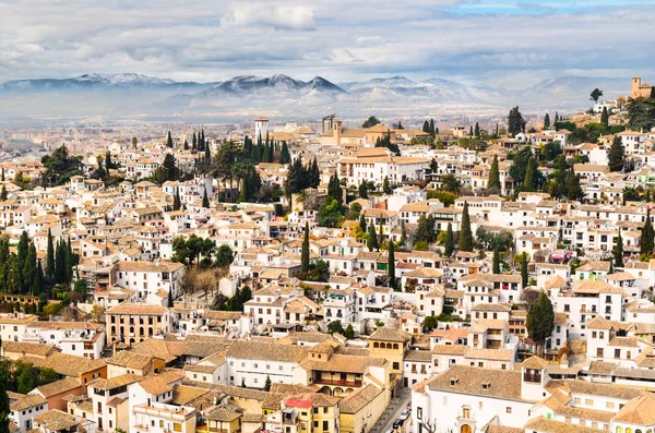 Granada vista Andaluzia, Espana — Fotografia de Stock