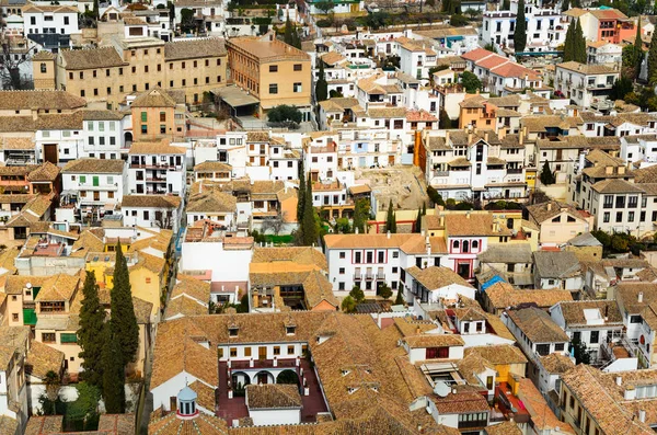 Гранада вид Андалусии, Испании — стоковое фото