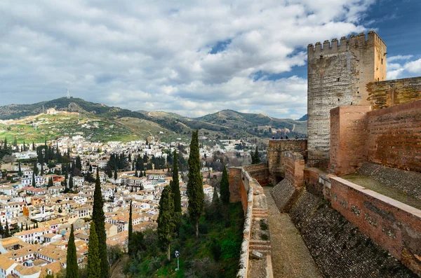 Vue sur Grenade Andalousie, Espana — Photo