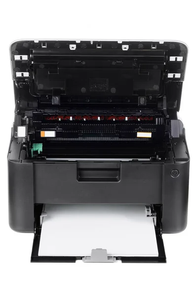 Compacte printer geïsoleerd — Stockfoto