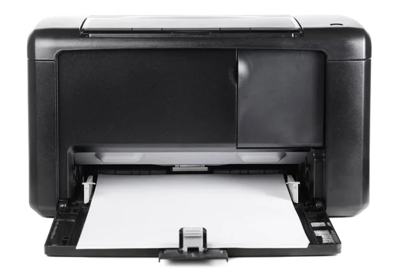 Impressora compacta isolada — Fotografia de Stock