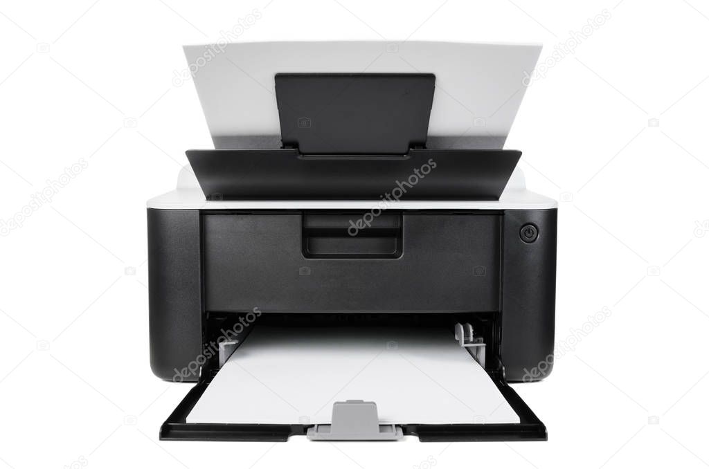 Compact printer isolated