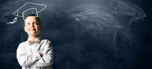 Happy school boy — Stock Photo, Image