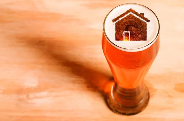 Cerveja artesanal local — Fotografia de Stock