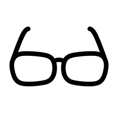 Gözlük Vektörü Simgesi