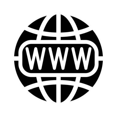 Internet ve küre sembolü