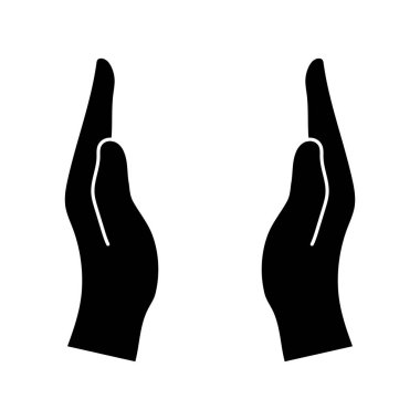 İki elle. Bir şey koruma kavramı