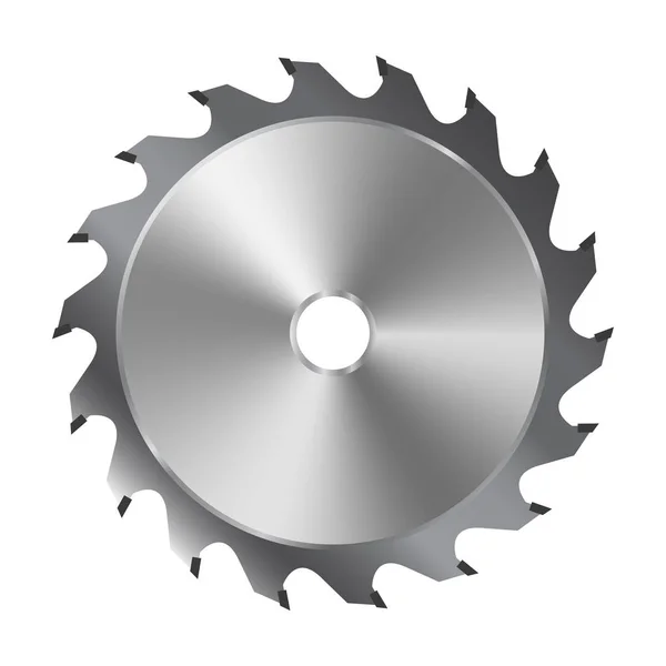 Circular saw blade — Stock Vector