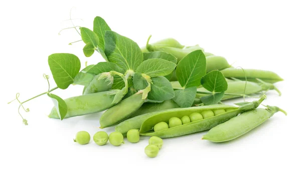 Guisantes con hojas . — Foto de Stock