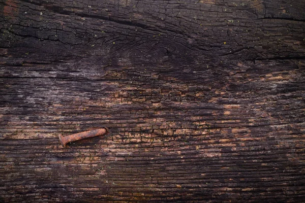 Régi sötét fából készült grunge háttér — Stock Fotó