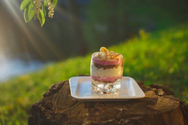 arka plan doğa Muz kremalı sallamak