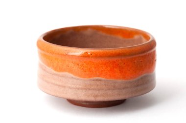 El yapımı sarı çay bardağı