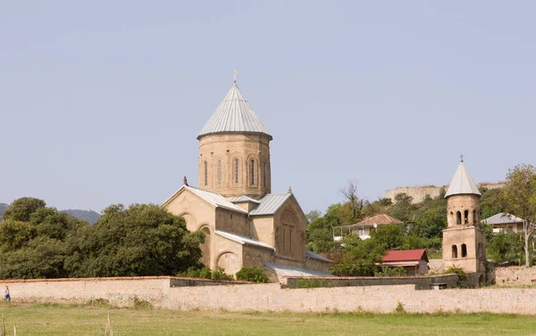 Samtavro Transfiguration Ortodox Church Nunnery Nino Mtskheta Georgia — Stock fotografie