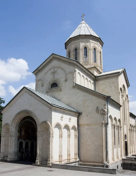 Церковь Святого Георгия Кашвети Центре Тбилиси Расположенная Проспекте Руставели — стоковое фото