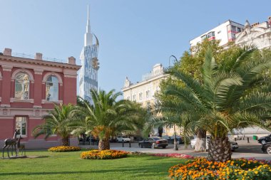 Batum, Gürcistan-14 Ağustos 2013: Batum, Gürcistan meydanda devirlerde Moedani görünümü. Batum Acara Özerk Cumhuriyeti başkenti olduğunu.